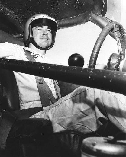 Unknown: Bobby Allison moved from the Miami, FL, area to Hueytown, AL, in 1962 and became a top star in short track racing, earning back-to-back Modified Special titles in 1962-63, then two consecutive NASCAR National Modified championships in 1964-65. Allison ran in 718 NASCAR Cup races between 1961 and 1988, scoring 85 victories and the 1983 Cup championship. (Photo by ISC Images & Archives via Getty Images)