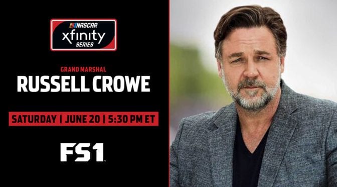 Academy Award winner Russell Crowe to serve as grand marshal in Talladega