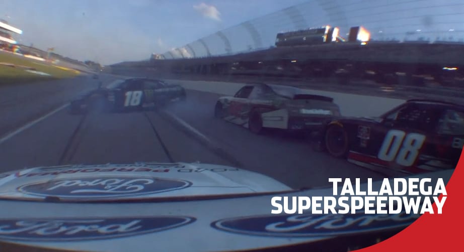 Herbst Spins At Talladega Collects Briscoe In Xfinity Series Race Nascar