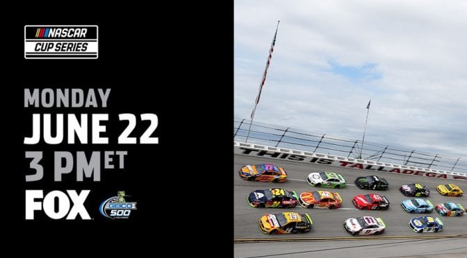 GEICO 500 at Talladega postponed until Monday