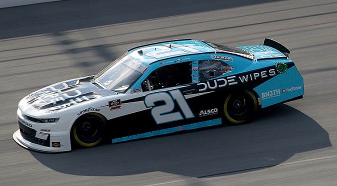 RCR No. 21 Xfinity team fined for Talladega lug-nut violation