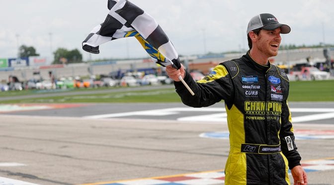 Featured Image for Enfinger looks to extend monopoly among Gander Truck Series regulars