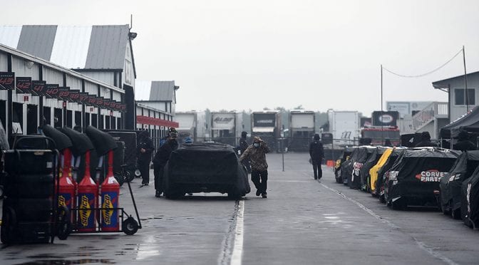Featured image for Start of Saturday’s NASCAR Cup Series race at Pocono Raceway delayed due to weather