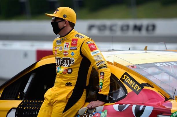 Kyle Busch Drives No 18 Toyota Camry To 38th Place Finish At Pocono Raceway.jpg