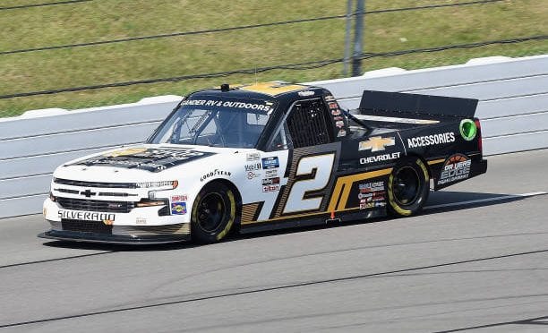 Featured Image for Sheldon Creed leads 31 laps at Pocono Raceway, takes third