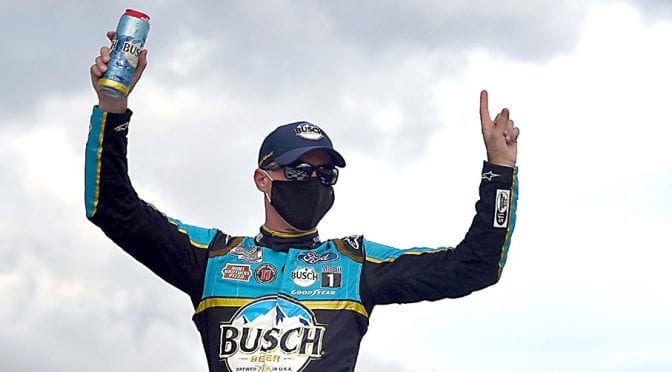 Featured Image for Kevin Harvick satisfied with second despite ‘better car’ than Saturday at Pocono