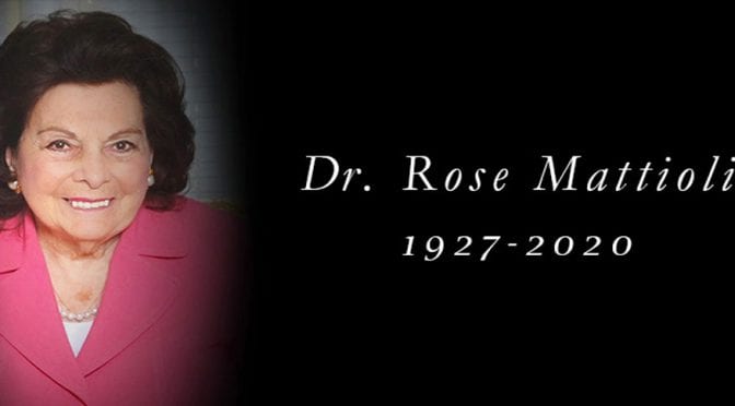 Featured Image for Dr. Rose Mattioli, Pocono Raceway matriarch, dies at 92