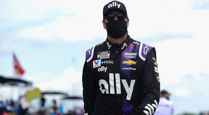 Featured Image for Jimmie Johnson reports positive COVID-19 test