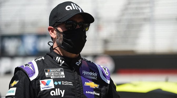 Featured image for Jimmie Johnson stays hopeful amid ‘wide range of emotions’ after positive COVID-19 test