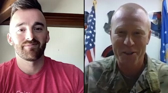 Featured Image for Austin Dillon, NASCAR Salutes honor Lt. Col. Tuepker’s work with USO donation