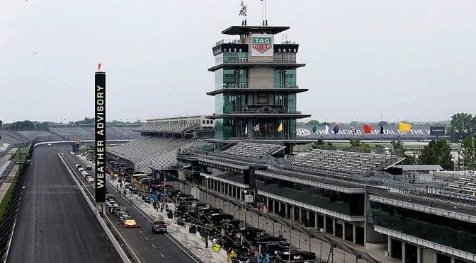 Lightning places Cup Series start at Indianapolis on hold