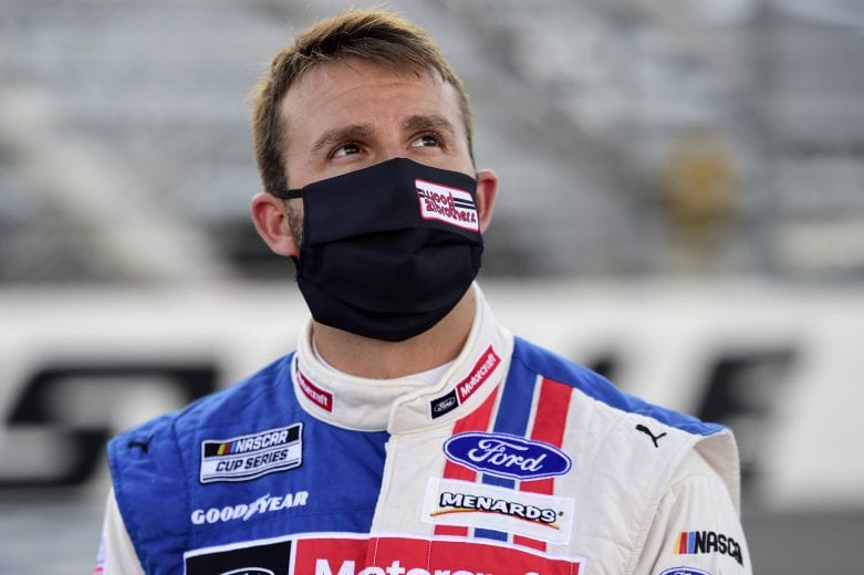 MARTINSVILLE, VIRGINIA - JUNE 10: Matt DiBenedetto, driver of the #21 Motorcraft/Quick Lane Ford, waits on the grid prior to the NASCAR Cup Series Blue-Emu Maximum Pain Relief 500 at Martinsville Speedway on June 10, 2020 in Martinsville, Virginia. (Photo by Jared C. Tilton/Getty Images) | Getty Images