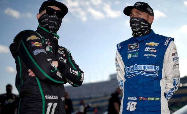 Featured image for Ross Chastain drives No. 10 Chevrolet Impala to fourth-place finish at Kentucky Speedway