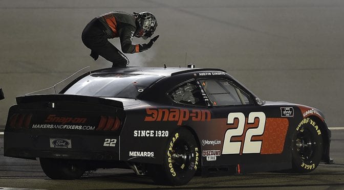 Featured Image for Cindric sweeps Xfinity races at Kentucky