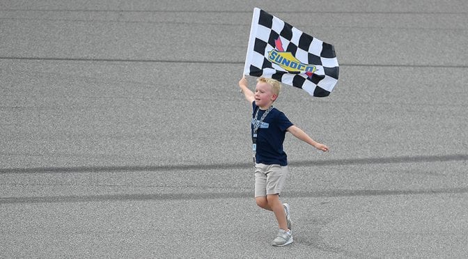 Keelan Harvick scores first win at 8 years old