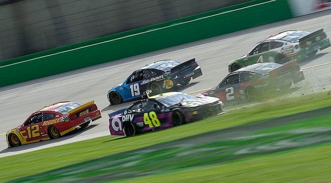 Featured image for Restart retribution? Johnson, Keselowski debate late-race contact at Kentucky