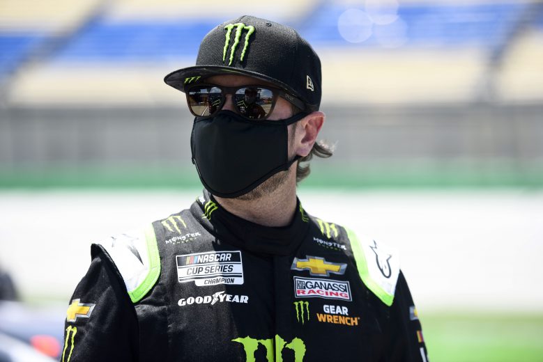SPARTA, KENTUCKY - JULY 12: Kurt Busch, driver of the #1 Monster Energy Chevrolet, waits on the grid prior to he NASCAR Cup Series Quaker State 400 Presented by Walmart at Kentucky Speedway on July 12, 2020 in Sparta, Kentucky. (Photo by Jared C. Tilton/Getty Images) | Getty Images
