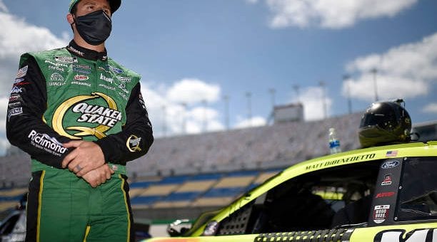 Matt Dibenedetto Drives No 21 Ford Mustang To Third Place Finish At Kentucky Speedway Official Site Of Nascar