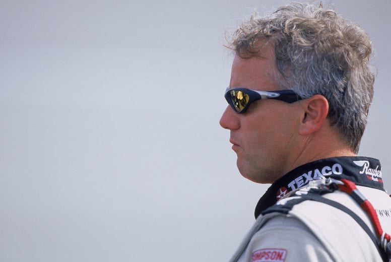 31 Aug 2001: Ricky Rudd #28 who drives the Texaco Halvoline Ford Taurus for Robert Yates Racing looking on during practice for the Mountain Dew Southern 500, part of the NASCAR Winston Cup Series at the Darlington Motor Speedway in Darlington, South Carolina.Mandatory Credit: Craig Jones /Allsport