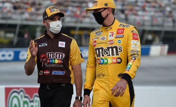 Featured Image for Kyle Busch drives No. 18 Toyota Camry to second-place finish at Bristol Motor Speedway