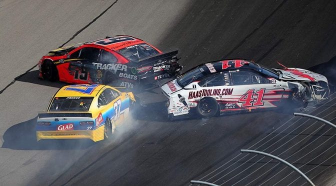 Kyle Busch clips teammate Martin Truex Jr. in multi-car crash at Texas