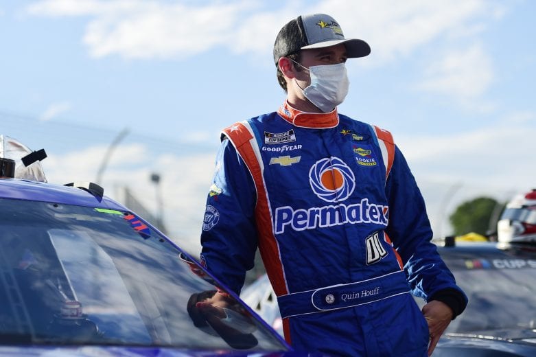 MARTINSVILLE, VIRGINIA - JUNE 10: Quin Houff, driver of the #00 Permatex Chevrolet, waits on the grid prior to the NASCAR Cup Series Blue-Emu Maximum Pain Relief 500 at Martinsville Speedway on June 10, 2020 in Martinsville, Virginia. (Photo by Jared C. Tilton/Getty Images) | Getty Images