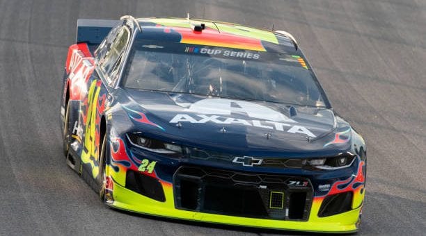 William Byron Drives No 24 Chevrolet Camaro To 10th Place Finish At Kansas Speedway Official Site Of Nascar