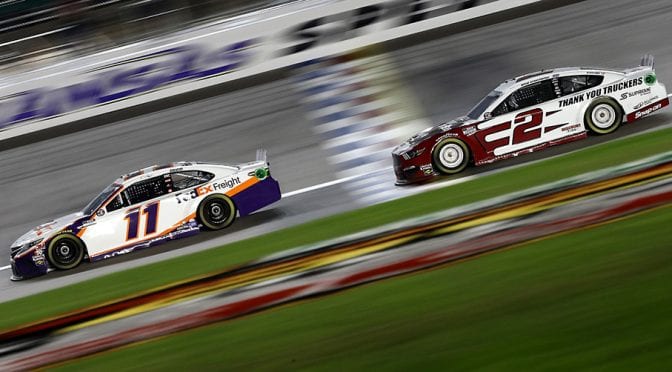 Keselowski lurking behind Hamlin, Harvick during ‘silently’ best season of career
