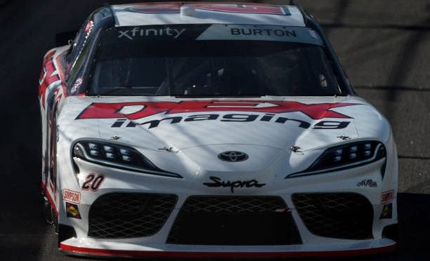 Featured Image for Harrison Burton drives No. 20 Toyota Supra to eighth-place finish at Daytona International Speedway Road Course
