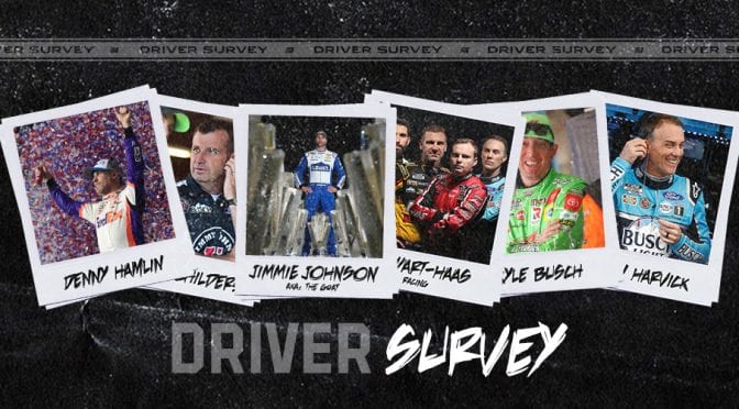 Featured Image for Survey says: Results from midseason NASCAR Cup Series Driver Survey