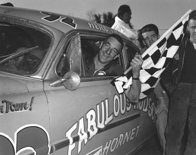 UNKNOWN: Herb Thomas won the NASCAR Grand National (now Sprint Cup) championship in both 1951 and 1953 behind the wheel of the Fabulous Hudson Hornet, as teammate to Marshall Teague. (Photo by ISC Images & Archives via Getty Images)