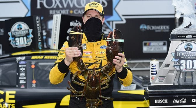 Brad Keselowski wins NASCAR Cup Series race at New Hampshire