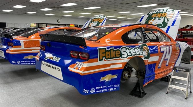 Spire Motorsports team gets new number, vegan paint scheme courtesy of Netflix’s The Crew