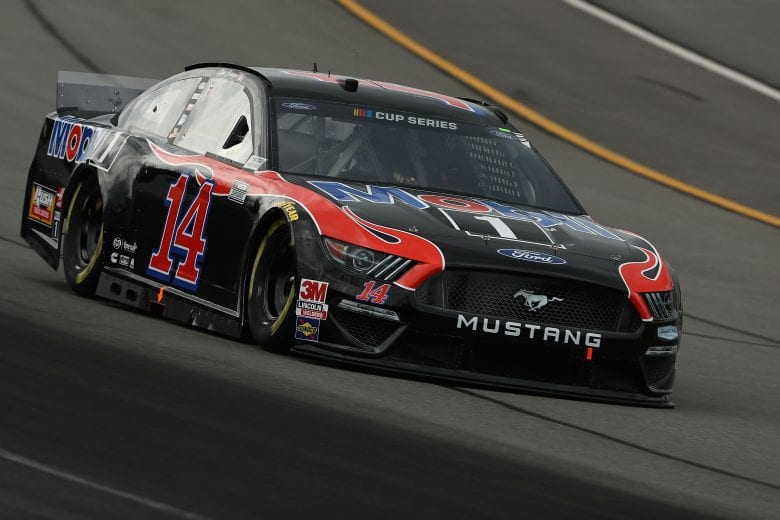 LONG POND, PENNSYLVANIA - JUNE 27: Clint Bowyer, driver of the #14 Mobil 1 Ford, drives during the NASCAR Cup Series Pocono Organics 325 in partnership with Rodale Institute at Pocono Raceway on June 27, 2020 in Long Pond, Pennsylvania. (Photo by Patrick Smith/Getty Images) | Getty Images