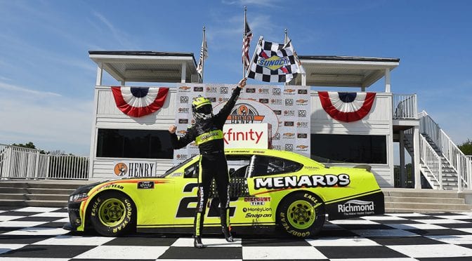 Featured Image for Cindric holds off Allmendinger for Xfinity Series victory at Road America