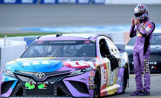 Featured Image for Kyle Busch drives No. 18 Toyota Camry to fourth-place finish at Michigan International Speedway