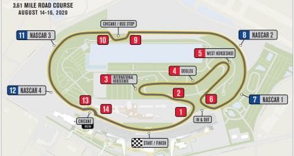 Dis Road Course Map