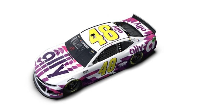 Featured Image for Jimmie Johnson reveals new paint scheme for 2020 season
