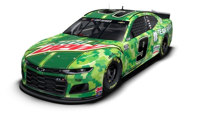 Chase Elliott reveals Dover paint scheme with ties to first responders