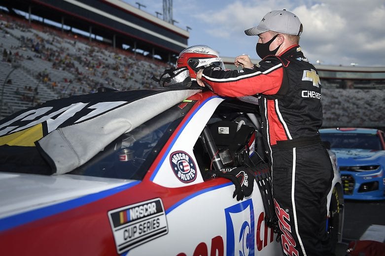 BRISTOL, TENNESSEE - JULY 15: Tyler Reddick, driver of the #8 Food City Chevrolet, prepares for the NASCAR Cup Series All-Star Open at Bristol Motor Speedway on July 15, 2020 in Bristol, Tennessee. (Photo by Jared C. Tilton/Getty Images) | Getty Images