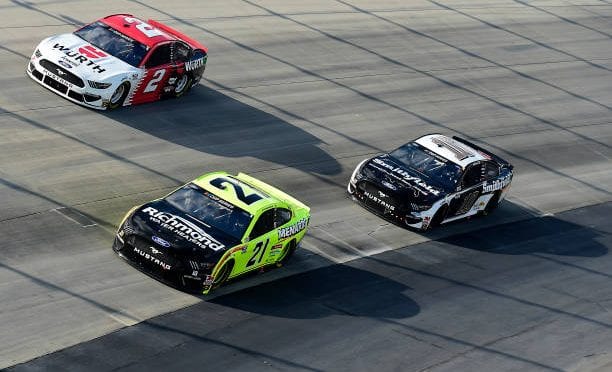 Featured Image for Aric Almirola drives No. 10 Ford Mustang to seventh-place finish at Dover International Speedway