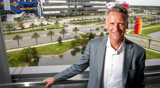 NASCAR President Steve Phelps named to Board of Directors