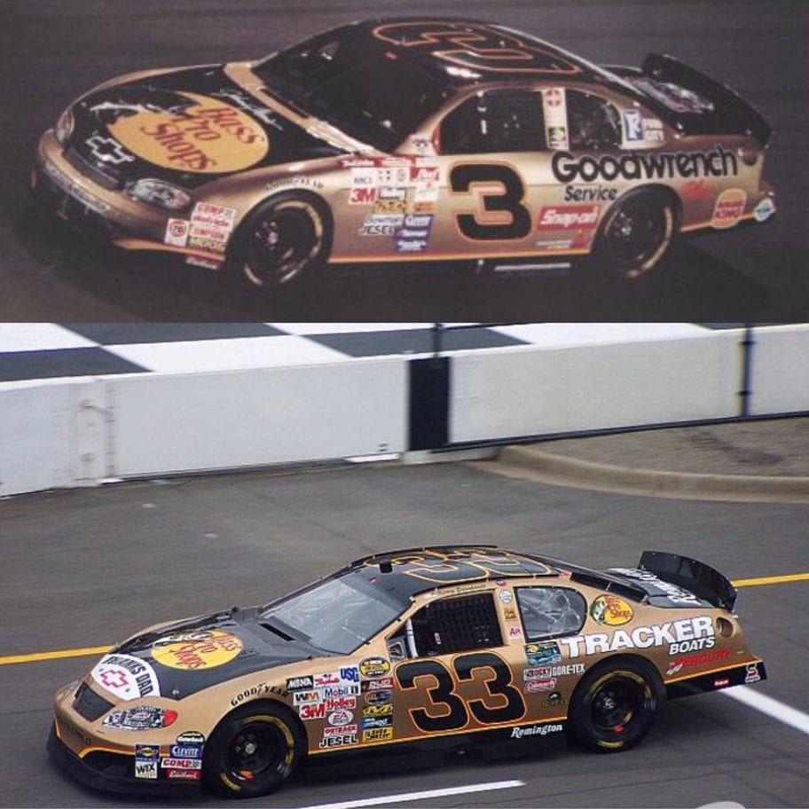 Jeffrey Earnhardt Darlington throwback honors 'Intimidator' NASCAR