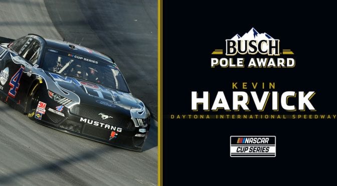 Kevin Harvick claims Busch Pole Award for regular-season finale