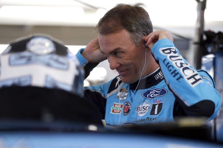 LAS VEGAS, NEVADA - FEBRUARY 21: Kevin Harvick, driver of the #4 Busch Light Ford, during practice for the NASCAR Cup Series at Las Vegas Motor Speedway on February 21, 2020 in Las Vegas, Nevada. (Photo by Jonathan Ferrey/Getty Images) | Getty Images