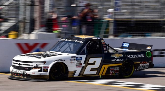 Featured image for Sheldon Creed expects payback after incident with Todd Gilliland at Gateway