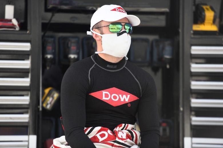 DOVER, DELAWARE - AUGUST 22: Austin Dillon, driver of the #3 Dow/Behr Ultra Scuff Defense Chevrolet, waits on the grid prior to the NASCAR Cup Series Drydene 311 at Dover International Speedway on August 22, 2020 in Dover, Delaware. (Photo by Jared C. Tilton/Getty Images) | Getty Images