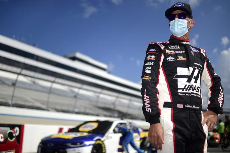 DOVER, DELAWARE - AUGUST 23: Clint Bowyer, driver of the #14 Haas Automation Ford, waits on the grid prior to the NASCAR Cup Series Drydene 311 at Dover International Speedway on August 23, 2020 in Dover, Delaware. (Photo by Jared C. Tilton/Getty Images) | Getty Images