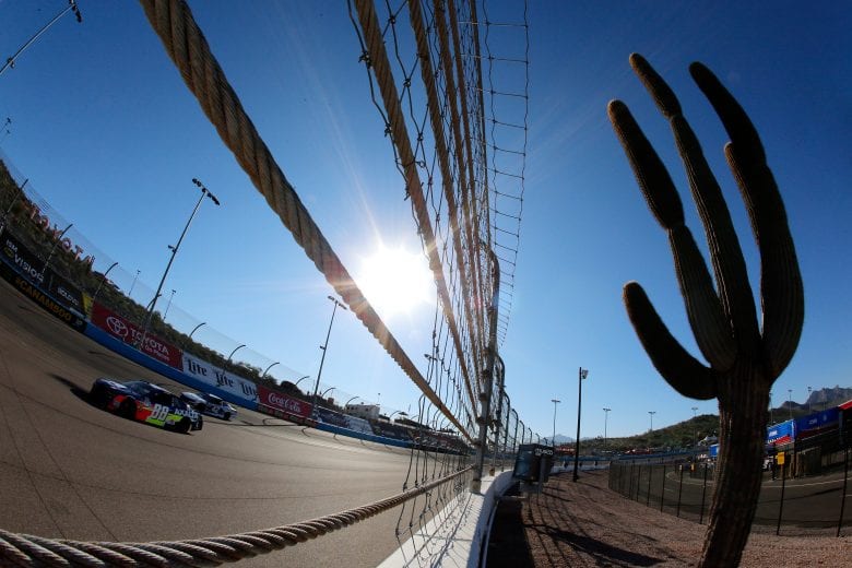 PHOENIX, AZ - NOVEMBER 10: Alex Bowman, driver of the #88 Axalta Chevrolet, practices for the Monster Energy NASCAR Cup Series Can-Am 500 at ISM Raceway on November 10, 2018 in Phoenix, Arizona. (Photo by Jonathan Ferrey/Getty Images) | Getty Images