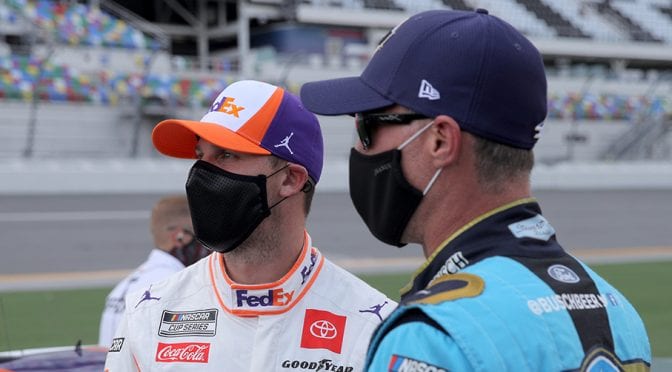 Respect over rivalry: Hamlin, Harvick aim to carry heavyweight bout into playoffs